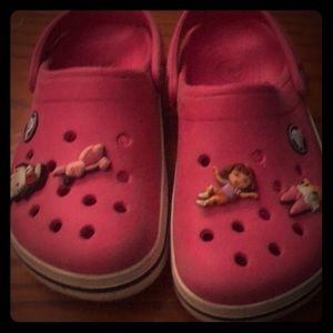 Pink CROCS